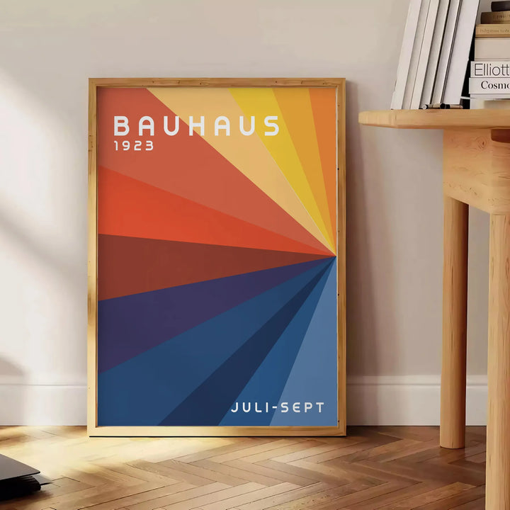 Bauhauss Poster 12 Travel Poster High Quality Frame Premium Print Home Decor Color