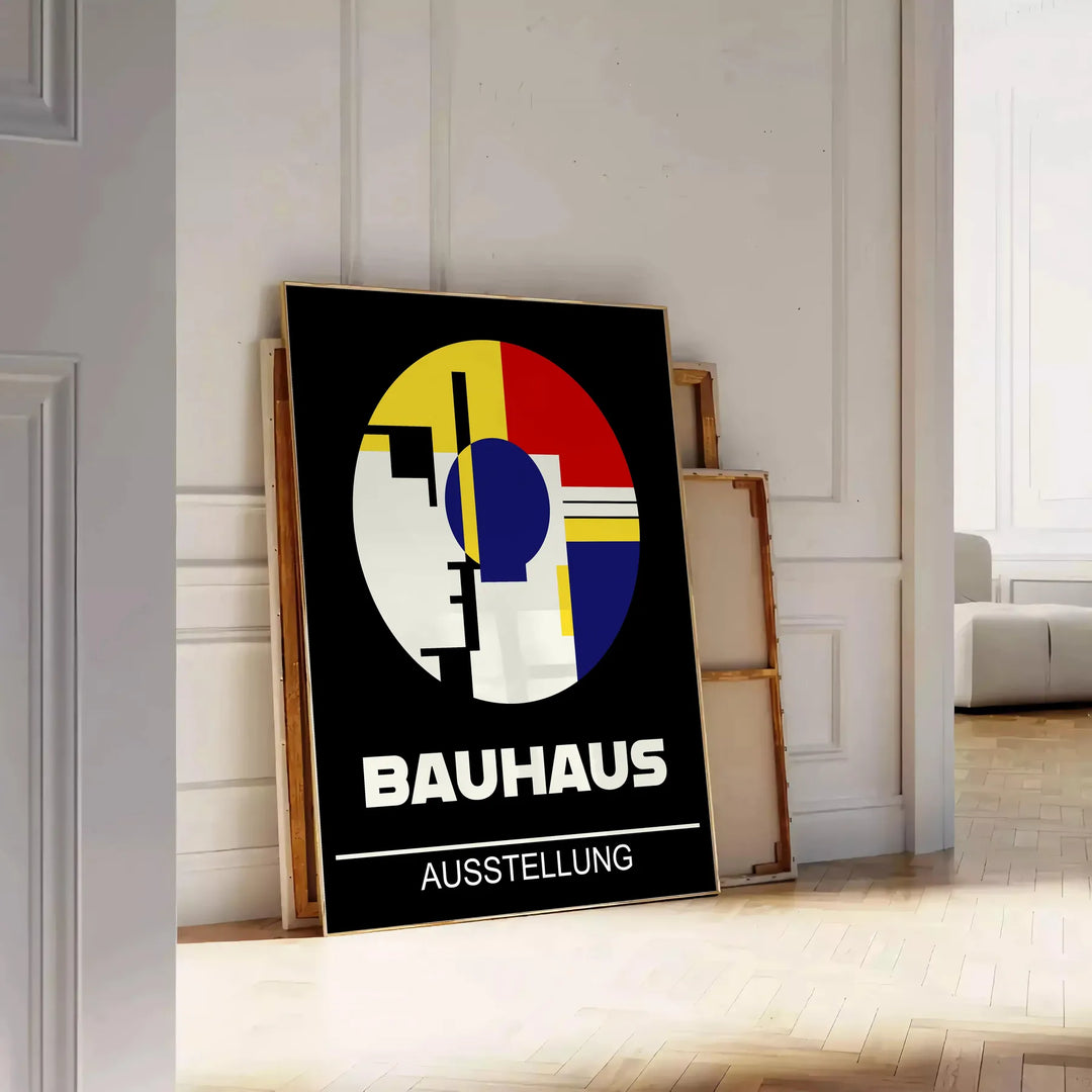 Bauhauss Poster 3 Travel Poster High Quality Frame Premium Print Home Decor Color