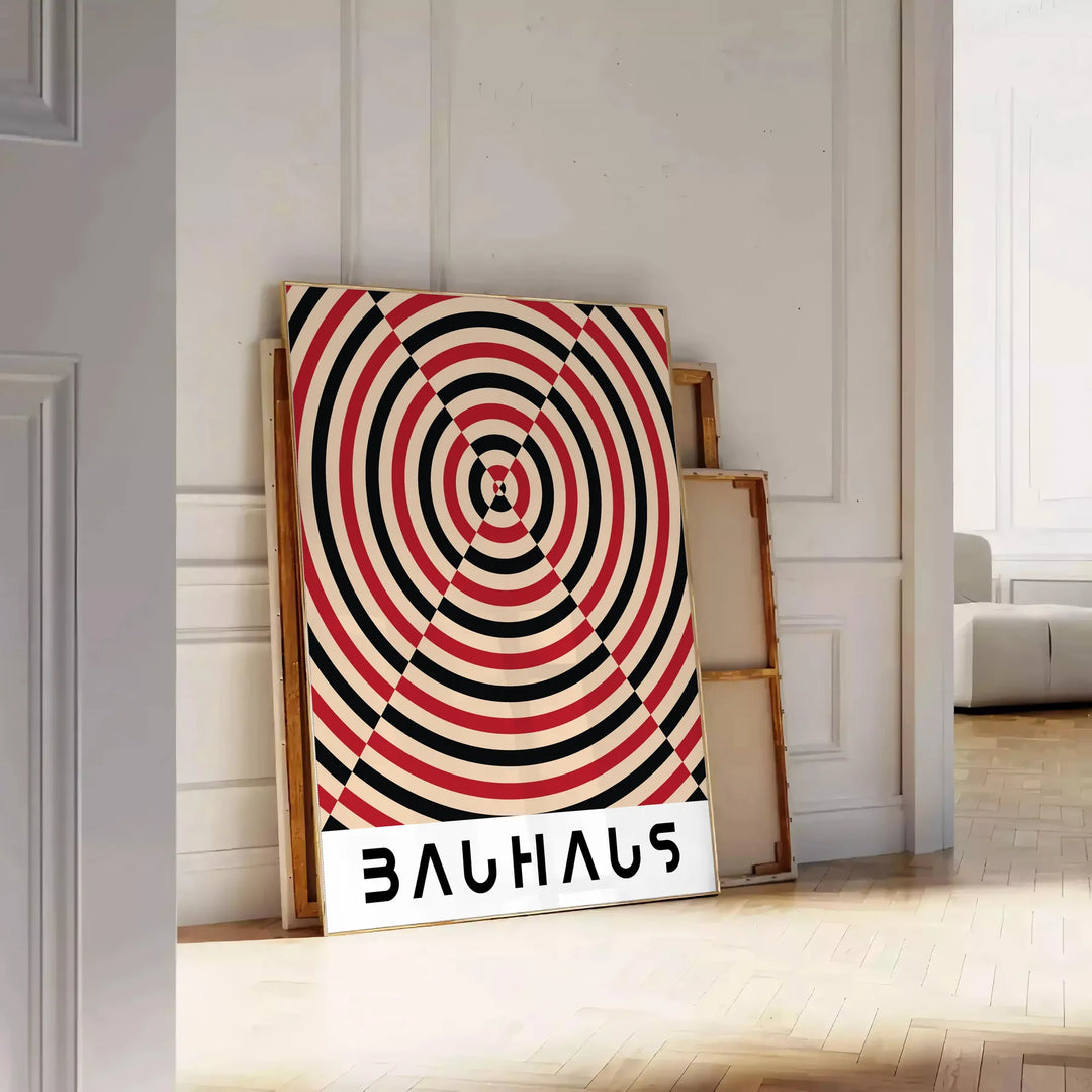 Bauhauss Poster 7 Travel Poster High Quality Frame Premium Print Home Decor Color