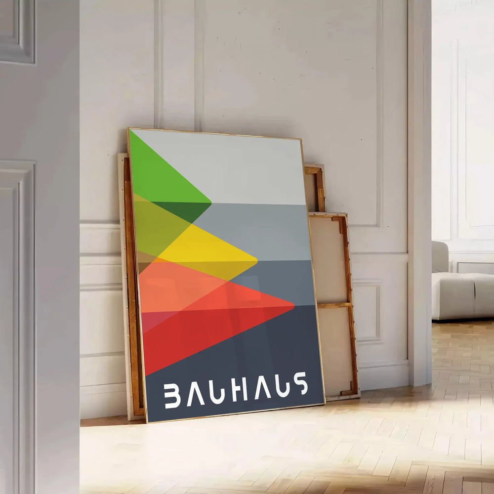 Bauhauss Poster 8 Travel Poster High Quality Frame Premium Print Home Decor Color