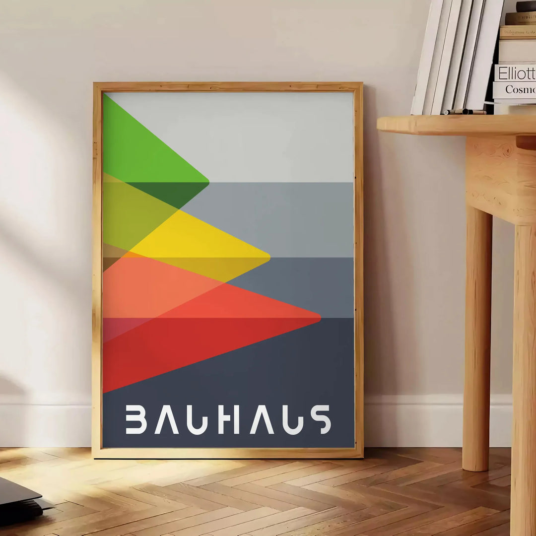 Bauhauss Poster 8 Travel Poster High Quality Frame Premium Print Home Decor Color