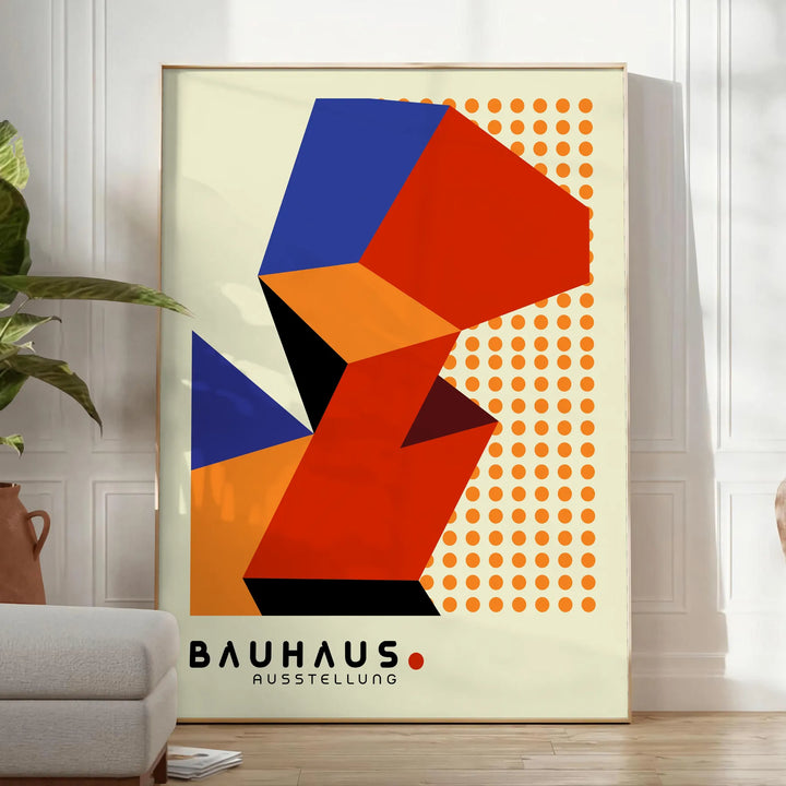 Bauhauss Print 10 Travel Poster High Quality Frame Premium Print Home Decor Color