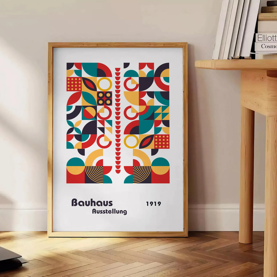 Bauhauss Print 15 Travel Poster High Quality Frame Premium Print Home Decor Color