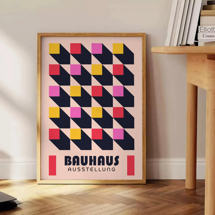 Bauhauss Print 2 Travel Poster High Quality Frame Premium Print Home Decor Color