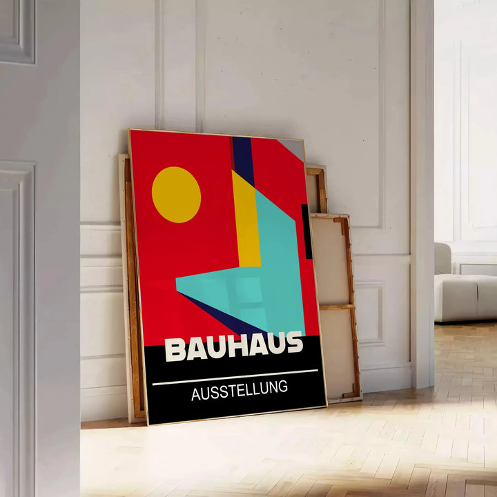 Bauhauss Print 5 Travel Poster High Quality Frame Premium Print Home Decor Color