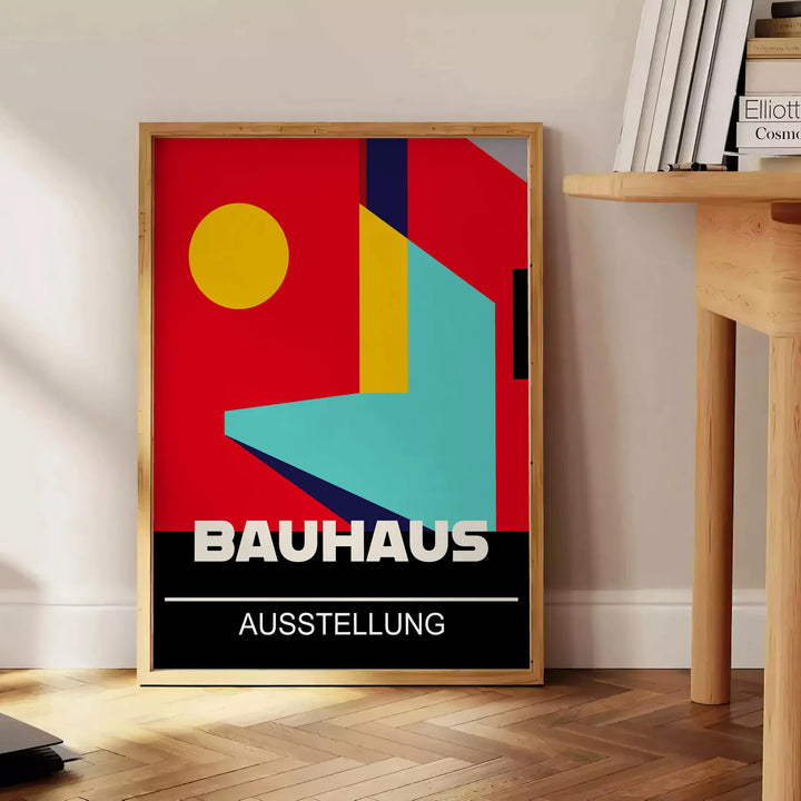 Bauhauss Print 5 Travel Poster High Quality Frame Premium Print Home Decor Color