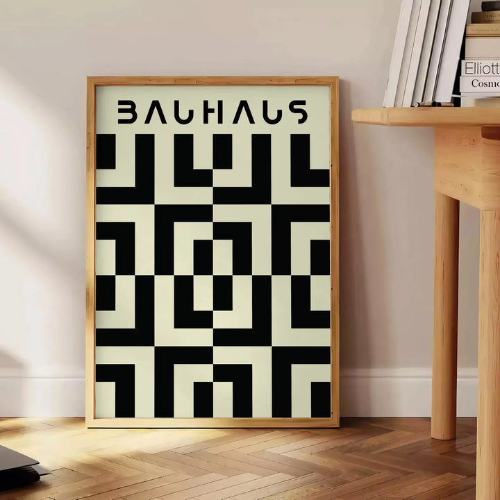 Bauhauss Print 7 Travel Poster High Quality Frame Premium Print Home Decor Color