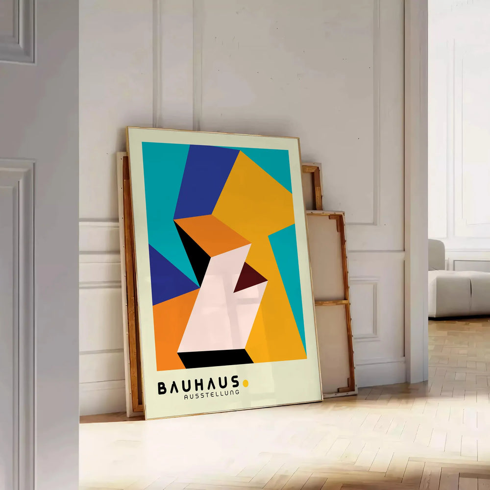 Bauhauss Print 9 Travel Poster High Quality Frame Premium Print Home Decor Color