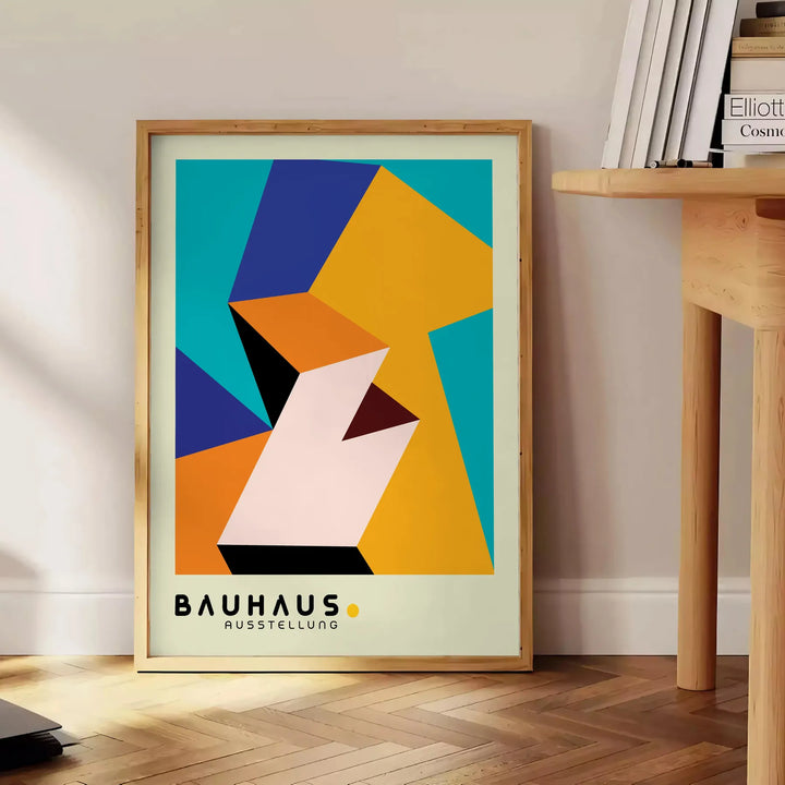 Bauhauss Print 9 Travel Poster High Quality Frame Premium Print Home Decor Color