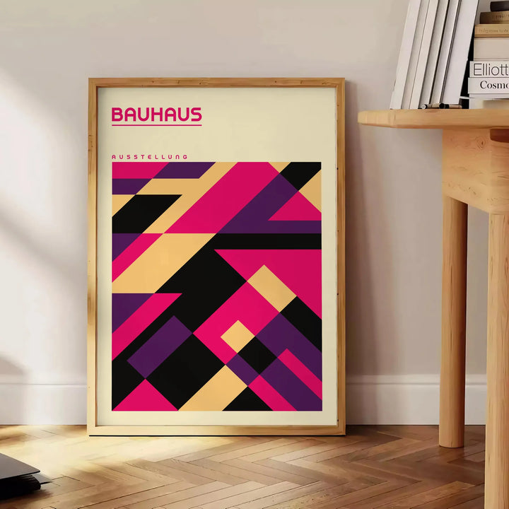 Bauhauss Wall Art 1 Travel Poster High Quality Frame Premium Print Home Decor Color