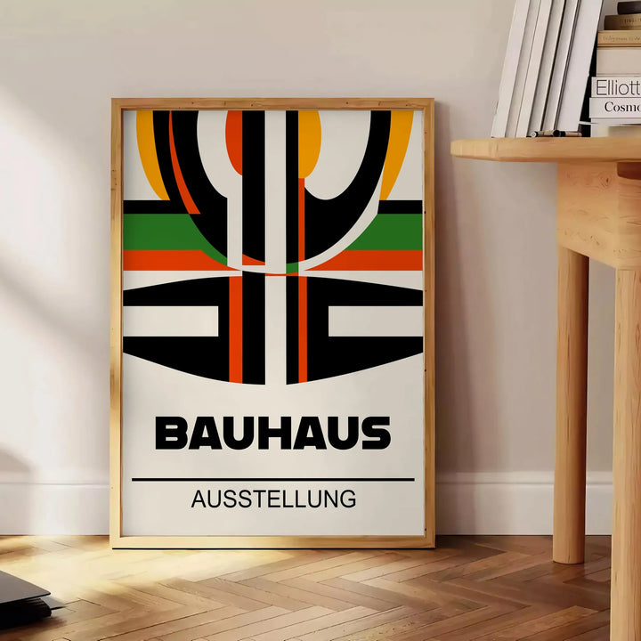 Bauhauss Wall Art 4 Travel Poster High Quality Frame Premium Print Home Decor Color