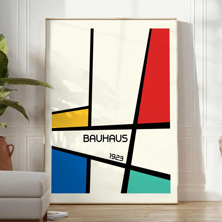 Bauhauss Wall Print 10 Travel Poster High Quality Frame Premium Print Home Decor Color