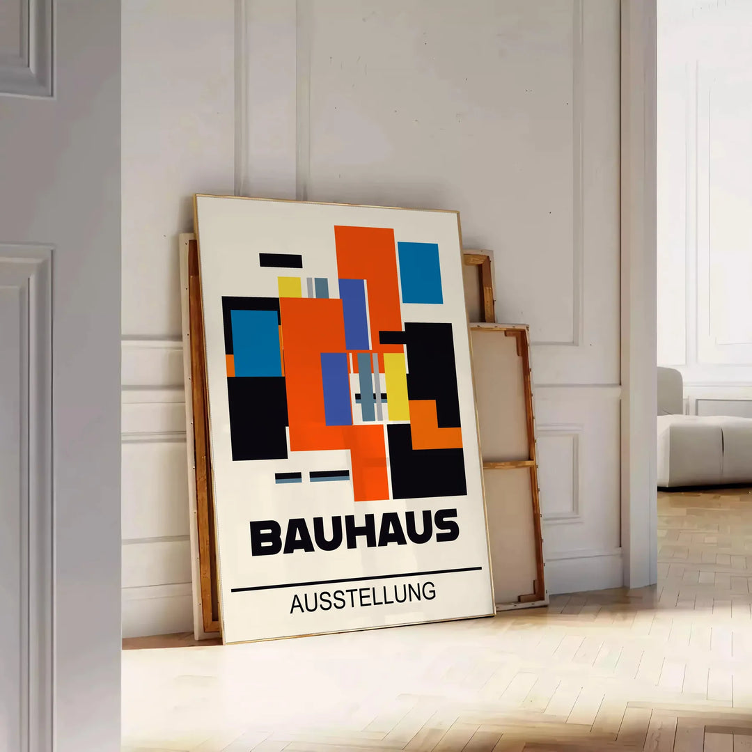 Bauhauss Wall Print 4 Travel Poster High Quality Frame Premium Print Home Decor Color