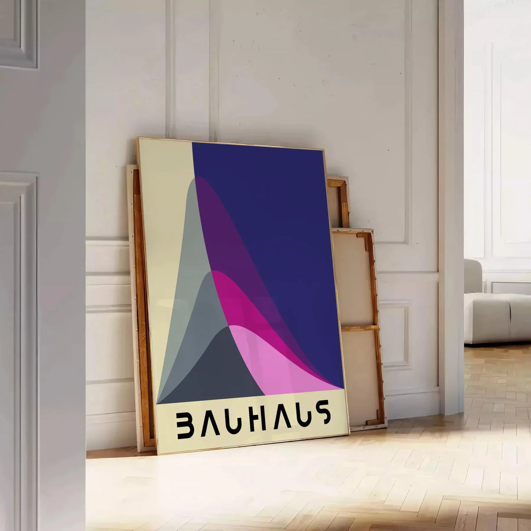 Bauhauss Wall Print 6 Travel Poster High Quality Frame Premium Print Home Decor Color