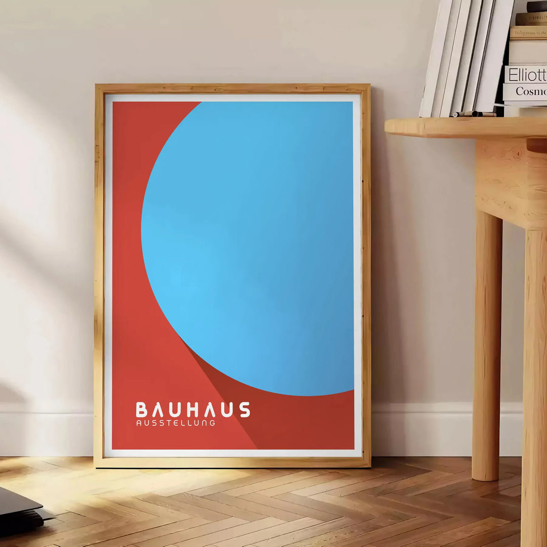 Bauhauss Wall Print 7 Travel Poster High Quality Frame Premium Print Home Decor Color