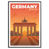 essence Berlin Germany stunning white green poster wall decor thoughtful gift artwork modern touch space various sizes A4 cm A0 home unique art