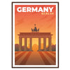 essence Berlin Germany stunning white green poster wall decor thoughtful gift artwork modern touch space various sizes A4 cm A0 home unique art