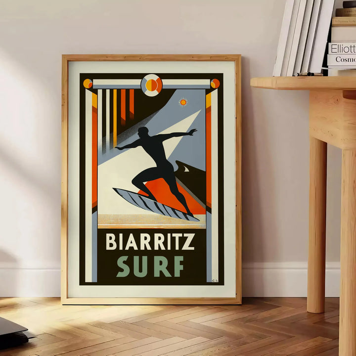 Biarritz Surf Poster