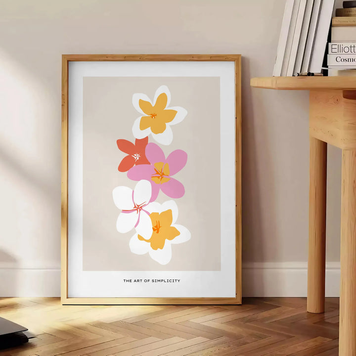 Blossom Art Travel Poster High Quality Frame Premium Print Home Decor Color