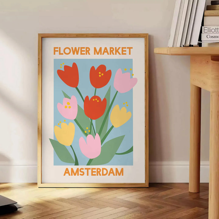 Blossom Print 3 Travel Poster High Quality Frame Premium Print Home Decor Color