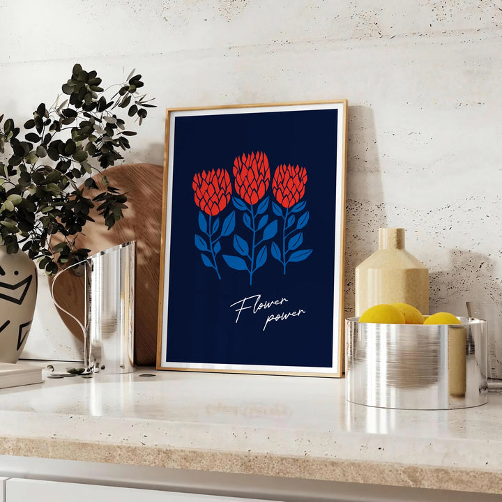 Blossom Print 5 Travel Poster High Quality Frame Premium Print Home Decor Color