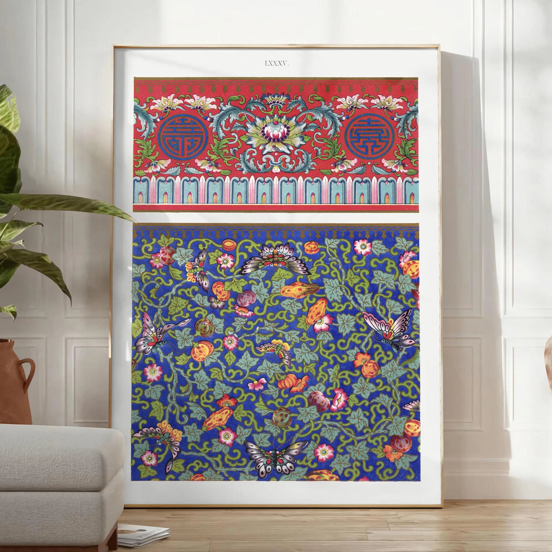 Blossom Print Travel Poster High Quality Frame Premium Print Home Decor Color