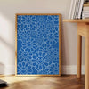 mesmerizing Blue Hyperbeast Art Poster unique piece vibrant creativity space shades white captivating artwork perfect wall gift lovers frame ready decor style