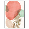 space Boho Framed Wall Art abstract 41 poster touch eclectic charm vibrant energy room gift personal decor captivating artwork print perfect unframed options