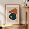 space captivating boho chic wall art bohemian abstract poster blends elegance artistic flair perfect standout print thoughtful gift ideal size A4 cm A0 touch magic decor