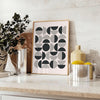 space boho art wall poster vibrant abstract bohemian designs statement unique gift touch flair room available decor needs