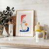 Affiche une touche sophistication intérieur chic abstrait cadeau stylé œuvre art décor disponibles A4 cm A0