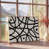 space Boho Chic Wall Art poster stunning abstract 12 design mesmerizing gray black tones artwork perfect gift print style home today