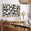 space Boho Chic Wall Art poster stunning abstract 12 design mesmerizing gray black tones artwork perfect gift print style home today