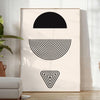 space Boho Chic Wall Art captivating abstract 13 design elegant gray black tones stunning poster ideal gift decor stylish framed classic unframed version unique artwork