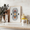 space Boho Abstract 15 poster stunning piece art vibrant patterns perfect wall statement unique artwork thoughtful gift print decor style