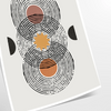 space Boho Abstract 15 poster stunning piece art vibrant patterns perfect wall statement unique artwork thoughtful gift print decor style