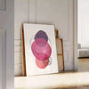 space boho print poster abstract designs unique wall art memorable gift room stunning artwork sizes A4 cm A0