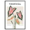 beauty botanical art Poster Maker stunning orange gray designs wall perfect gift nature lovers space exquisite prints available sizes such A4 cm A0