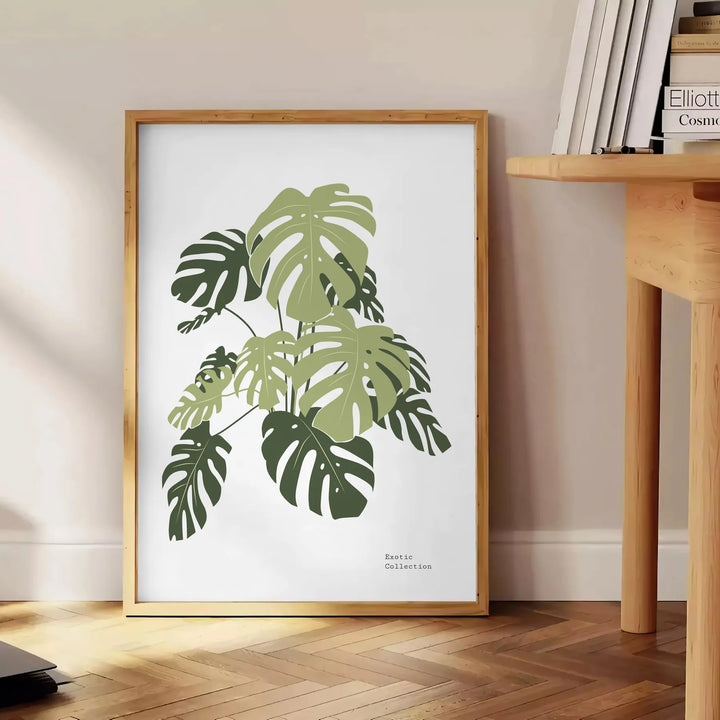 Botanical Art 7 Travel Poster High Quality Frame Premium Print Home Decor Color