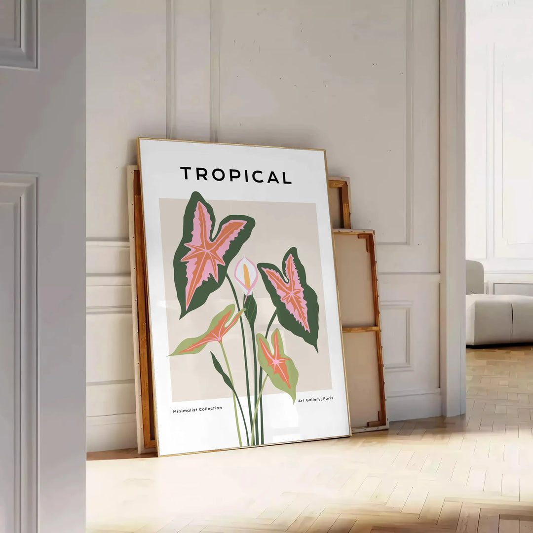 Botanical Art Print 17 Travel Poster High Quality Frame Premium Print Home Decor Color