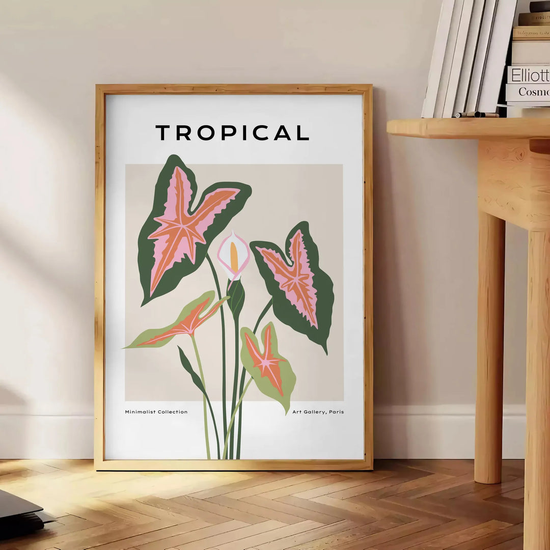 Botanical Art Print 17 Travel Poster High Quality Frame Premium Print Home Decor Color