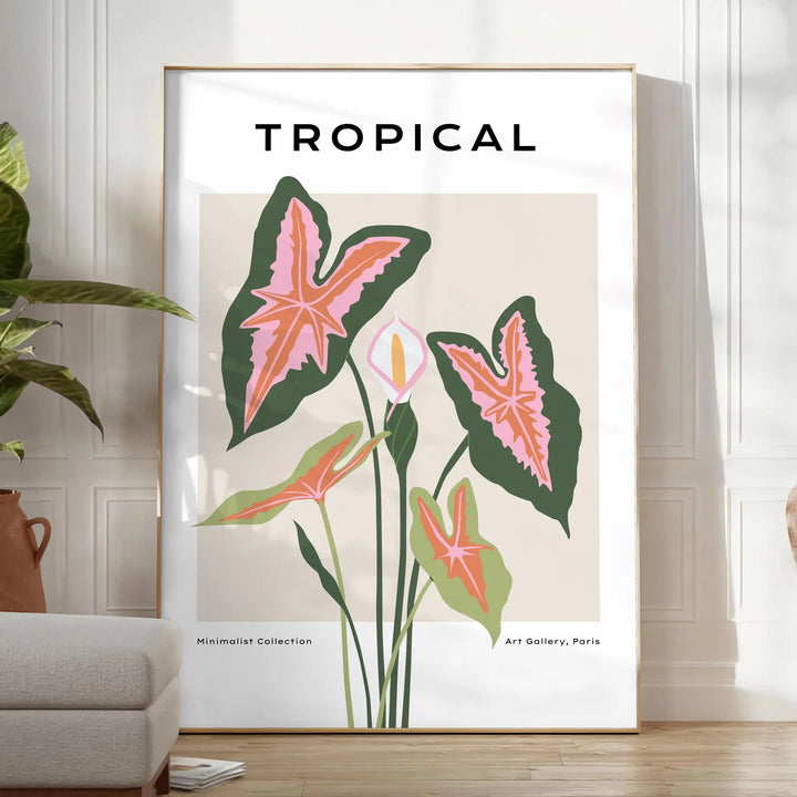 Botanical Art Print 17 Travel Poster High Quality Frame Premium Print Home Decor Color