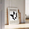 space Botanical Art 21 poster black orange prints captivating wall ideal gift touch nature elegance room sizes A4 cm A0