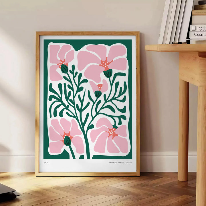 Botanical Art Print 2 Travel Poster High Quality Frame Premium Print Home Decor Color