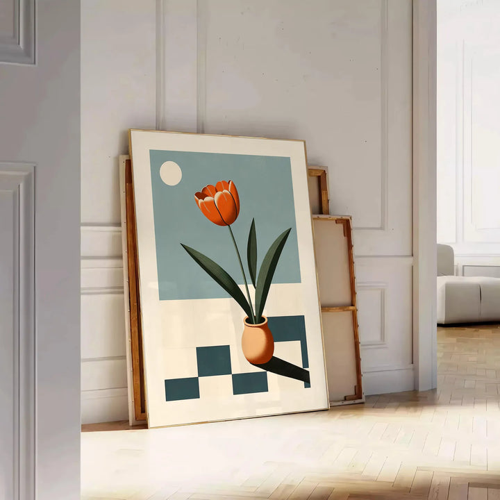 Botanical Flower Poster 1 Travel Poster High Quality Frame Premium Print Home Decor Color