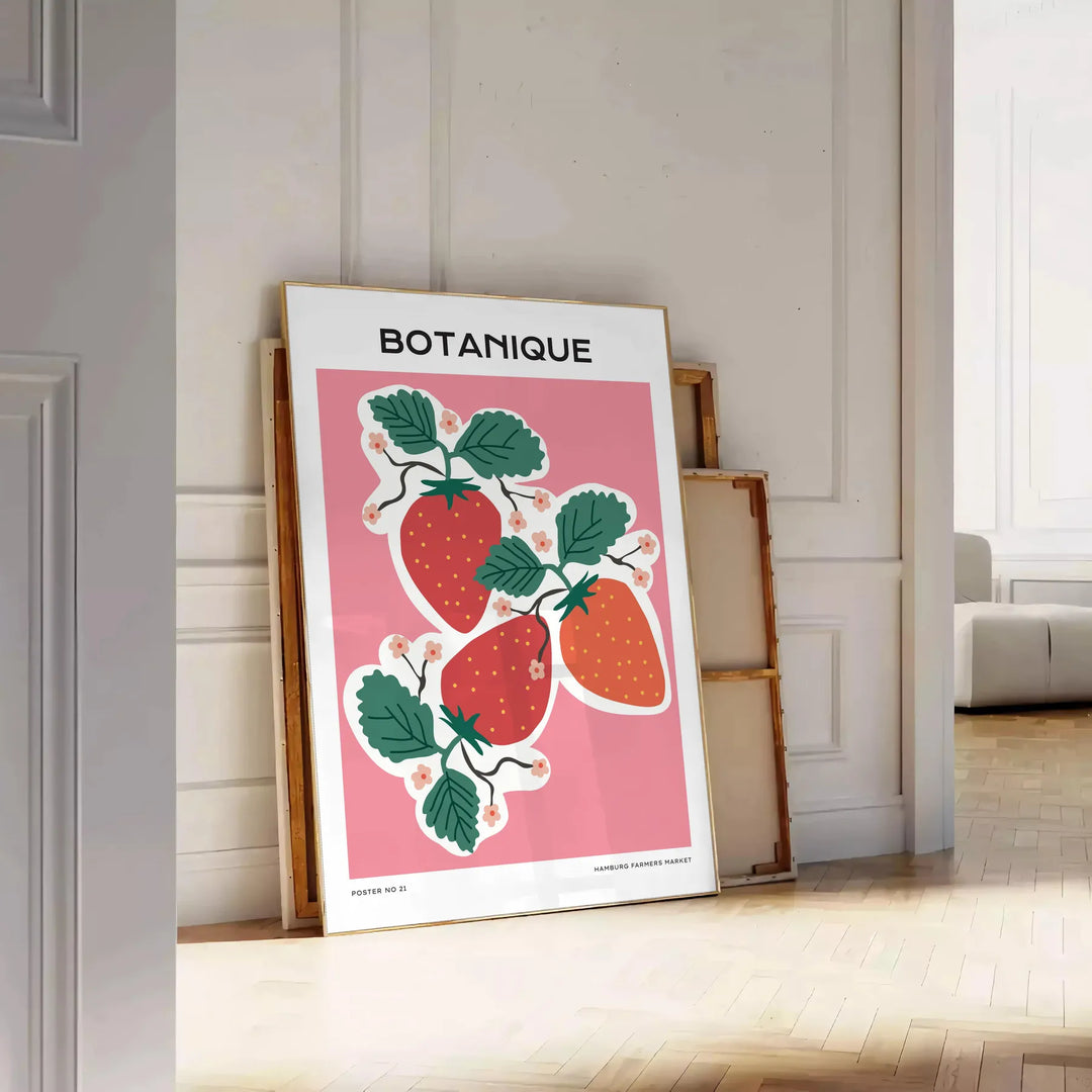 Botanical Nature Art Print Travel Poster High Quality Frame Premium Print Home Decor Color