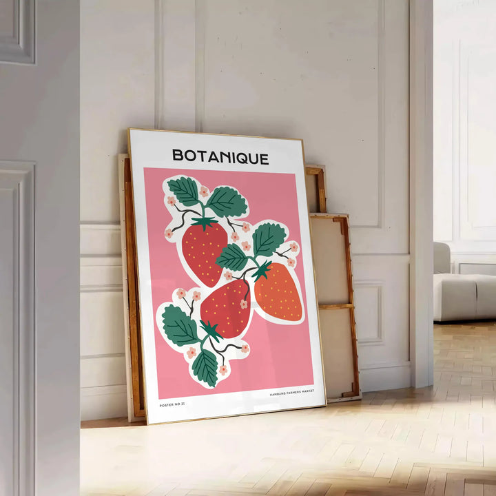 Botanical Nature Art Print Travel Poster High Quality Frame Premium Print Home Decor Color