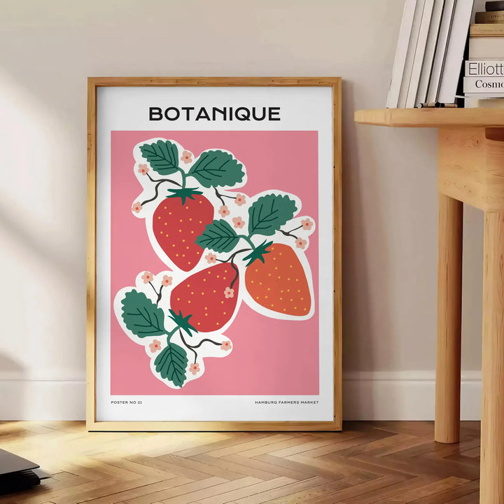 Botanical Nature Art Print Travel Poster High Quality Frame Premium Print Home Decor Color