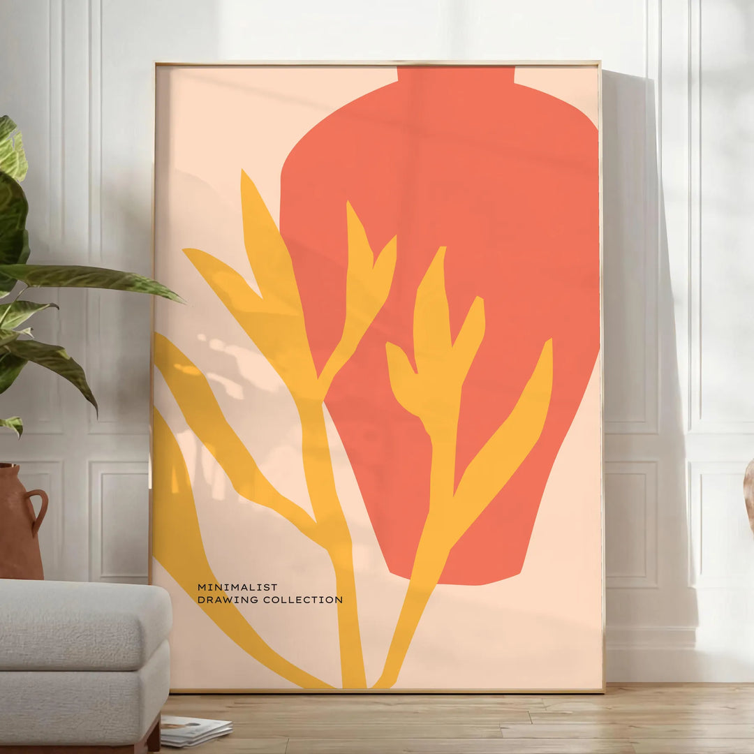 Botanical Nature Wall Art Travel Poster High Quality Frame Premium Print Home Decor Color