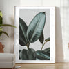 space vintage botanical photo poster lush green serene blue hues exquisite wall art perfect nature lovers thoughtful gift sizes A4 cm A0